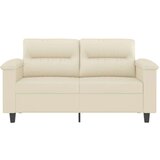 vidaXL Dvosed krem 120 cm umetno usnje | Shoptok.si