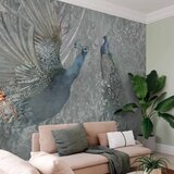  Foto tapeta - Peacocks Dancing - Second Variant 500x350 Premium | shoptok.hr