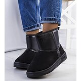 Big Star Black women's snow boots Cijene