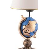 Opviq stona lampa world white blue