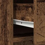  Komoda s predali in vrati, starinski les, 70,5x34x74,5 cm | Shoptok.si