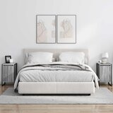  Noćni ormarić 2 pcs Siva Sonoma 39,5 x 30 x 50 cm | shoptok.hr
