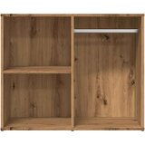 vidaXL Garderobna omarica artisan hrast 80x40x65 cm inženirski les | Shoptok.si