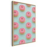  Slika - Pastel Donuts (1 Part) Vertical 40x60 U prirodnom drvenom okviru | shoptok.hr