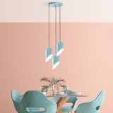 Opviq kesik - 6176 - 3 - turquoise turquoise chandelier Cene