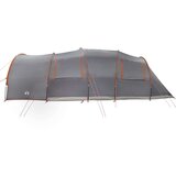  Tunelski šator s krovom Siva i narančasta 710 x 460 x 245 cm | shoptok.hr