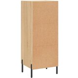 vidaXL Komoda sonoma hrast 34,5x34x90 cm inženirski les Cene