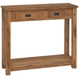  Konzolna stolica Prirodna 90 x 30 x 80 cm Čvrsto teak drvo | shoptok.hr