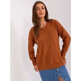 Wool Fashion Italia Sweater-AT-SW-2231A.00P-light brown Cene
