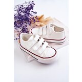 Boto Children's Leather Sneakers With Velcro White Foster | Shoptok.si