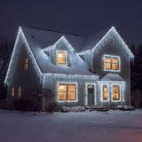 Phenom LED veriga - zavesa 15m hladno bela 600 LED 100-240V | Shoptok.si