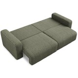 Makamii Zelena sklopiva/s prostorom za odlaganje sofa od samta 252 cm Kona – | shoptok.hr