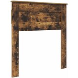 vidaXL Vzglavje z vzglavjem Dimljeni oreh 100 cm Konstruiran les, (5000110197) | Shoptok.si