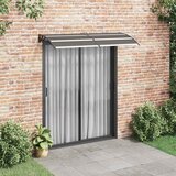 Maison Chic Nadstrešek - Senčniki za vrata črn 200x75 cm PC, (22039194) | Shoptok.si