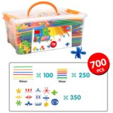  Set slamki za 3D konstrukciju u kutiji šarenih 800 kom | shoptok.hr