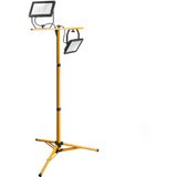 Goobay LED outdoor 2x50W teleskopsko stojalo širokokotno zunanje svetilo | Shoptok.si