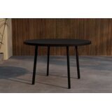 Venture Home Giardini okrugli vrtni blagovaonski stol ⌀120 cm, crni Slike
