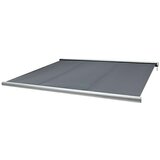 SUNFUN kazetna tenda (antracit, boja stalka: srebrnosive boje, širina: 4,5 m, izvlačenje: 3 m) + bauhaus jamstvo 5 godina | shoptok.hr