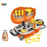 Magic Toys Veliki 30-delni komplet orodja v kovčku na kolesih | Shoptok.si
