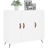  Komoda bijela 90x34x80 cm od konstruiranog drva | shoptok.hr