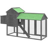  Kokošinjac sivi 193 x 65 x 117 cm od masivne borovine | shoptok.hr