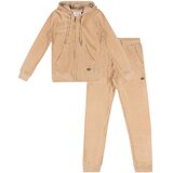Leone 1947 Trenirka komplet Girl Tracksuits Love Rumena Cene