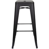 MID.YOU Barski Stol Vantaggio High Brush, Črna, Mat | Shoptok.si