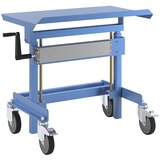 eurokraft pro Stojalo za material, nosilnost 250 kg, svetlo modra | Shoptok.si
