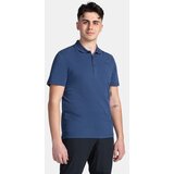 Kilpi Men's cotton polo shirt VILAR-M Dark blue Cene