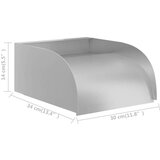  Vodopad 30 x 34 x 14 cm od nehrđajućeg čelika 304 | shoptok.hr