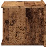vidaXL Stenska nočna omarica starinski les 40x32x30 cm | Shoptok.si