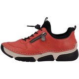 Rieker Športni čevlji z vezalkami melona / črna | Shoptok.si