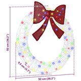 vidaXL Venec z LED lučmi večbarvno 90 cm Akril | Shoptok.si