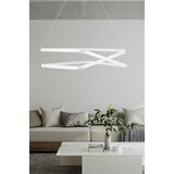 Opviq starway - white, yellow light white chandelier