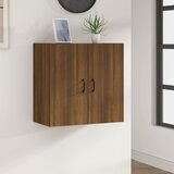 vidaXL Stenska omarica rjavi hrast 60x31x60 cm konstruiran les Cene