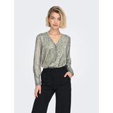 Only Bluza 'Luna' bež / kaki / temno zelena | Shoptok.si