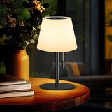  LED prigu&amp;scaron;iva solarna lampa LED/2W/5V USB 1200 mAh IP44 bela/crna Slike