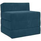 SOFA na razvlačenje Plava 200 x 70 x 15 cm Baršun | shoptok.hr