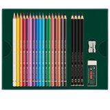  SET POLYCHROMOS & PITT GRAPHITE MATT PK23 FABER CASTELL 210052 | Shoptok.si