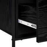  Kreveta Crni hrast 97 x 33 x 81 cm Konstruirano drvo | shoptok.hr