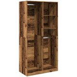  Ormar boja staro drvo 100 x 50 x 200 cm od konstruiranog drva | shoptok.hr