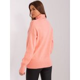 Wool Fashion Italia Sweater-AT-SW-23401.97P-Peach | Shoptok.si