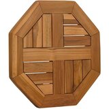 Stolna ploča 40 x 40 x 2,5 cm osmerokutna od masivne tikovine | Eponuda.ba