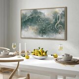  Slika - Melody of the Psalm (1 Part) Wide 120x80 U prirodnom drvenom okviru | shoptok.hr