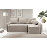 MID.YOU KOTNA SEDEŽNA GARNITURA, struktura, bouclé rjavosiva | Shoptok.si