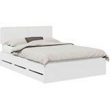  Krevetna konstrukcija Bijeli 150 x 200 cm Konstrukcijsko drvo | shoptok.hr