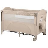  Krevetac Milky Way 2 nivoa sa rancem i spuštajućom stranicom Beige KKB11111 | Eponuda.com