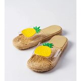 Gemre Transparent slides with pineapple Foddie | shoptok.hr