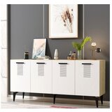 Hanah home asimo - sapphire oak, white sapphire oakwhite console | ePonuda.com