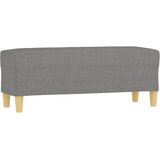  Klupa tamnosiva 100 x 35 x 41 cm od tkanine | Eponuda.com